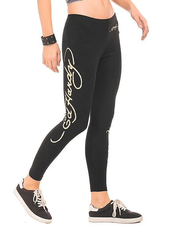 Ed Hardy Women's Printed Leggings