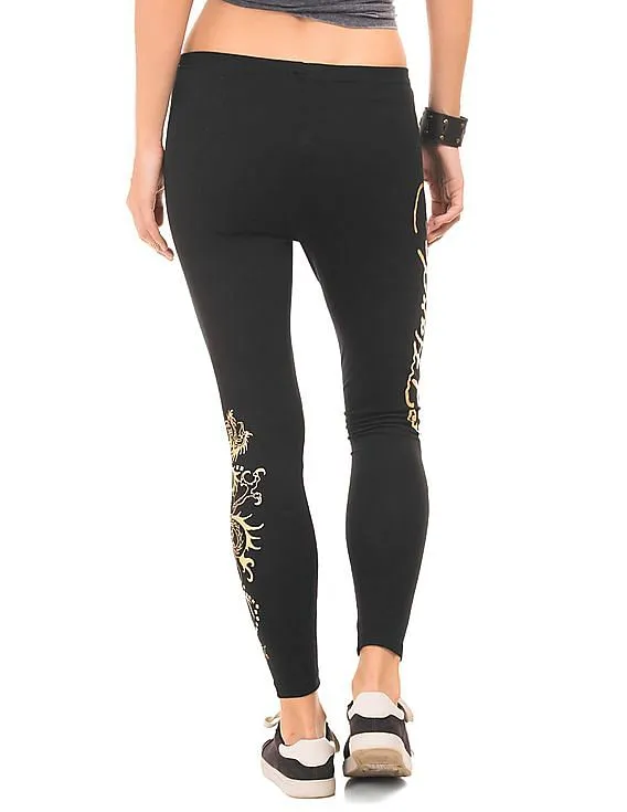 Ed Hardy Women's Printed Leggings