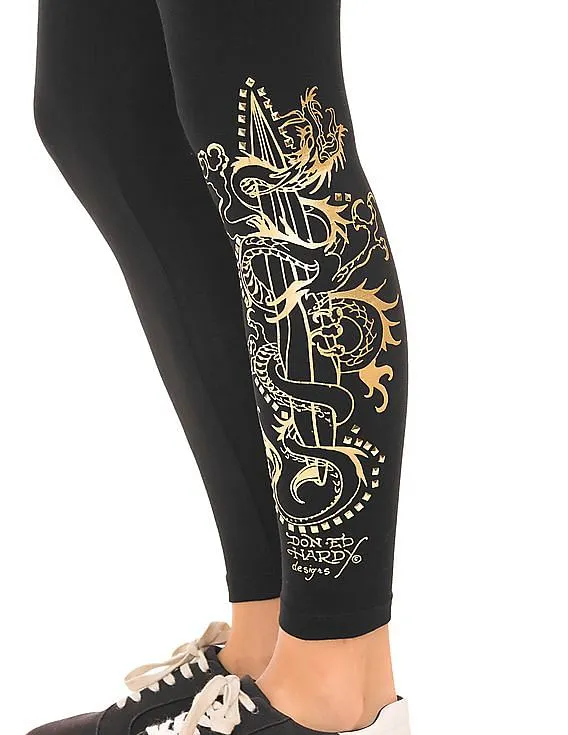 Ed Hardy Women's Printed Leggings