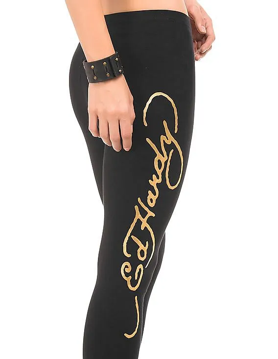 Ed Hardy Women's Printed Leggings