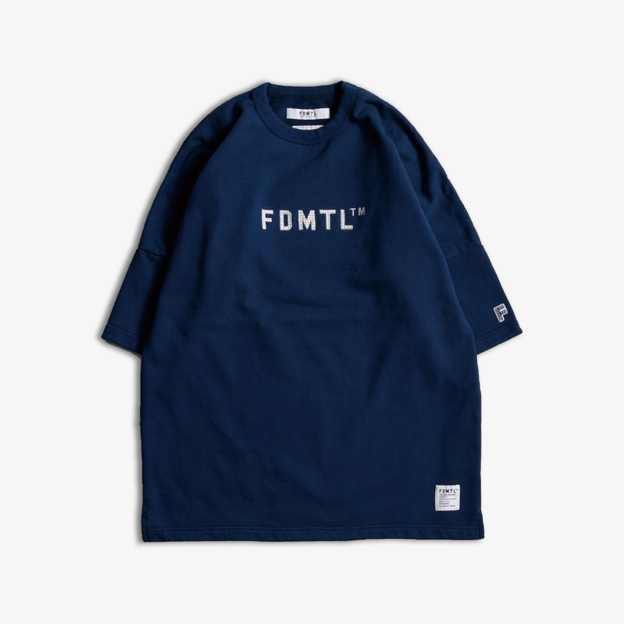 Embroidered Logo Blue Sweatshirt