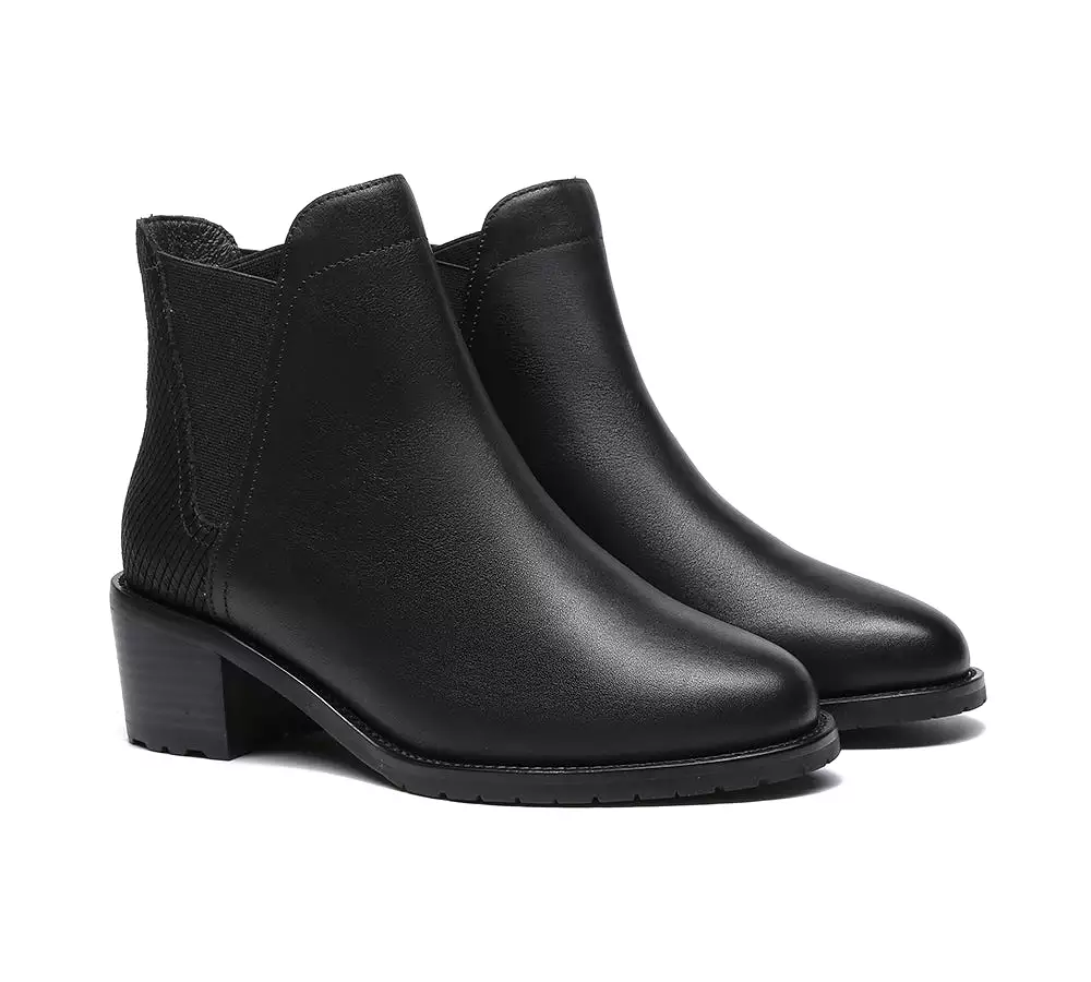 Everau Women's Chelsea Heel Boots