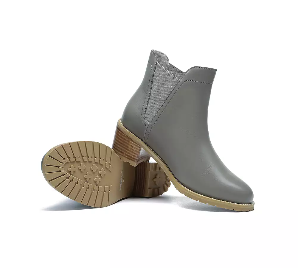 Everau Women's Chelsea Heel Boots