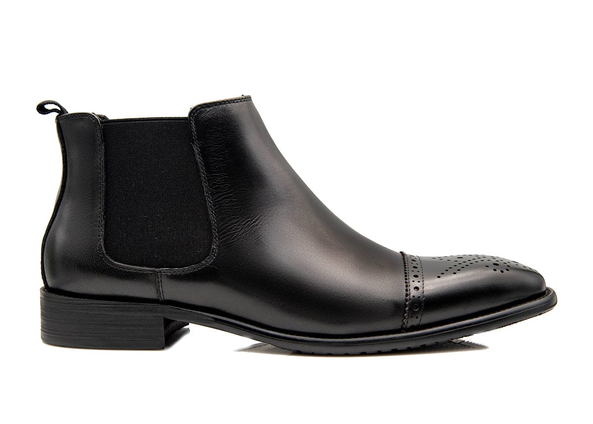 Ferrami Black Chelsea Boots