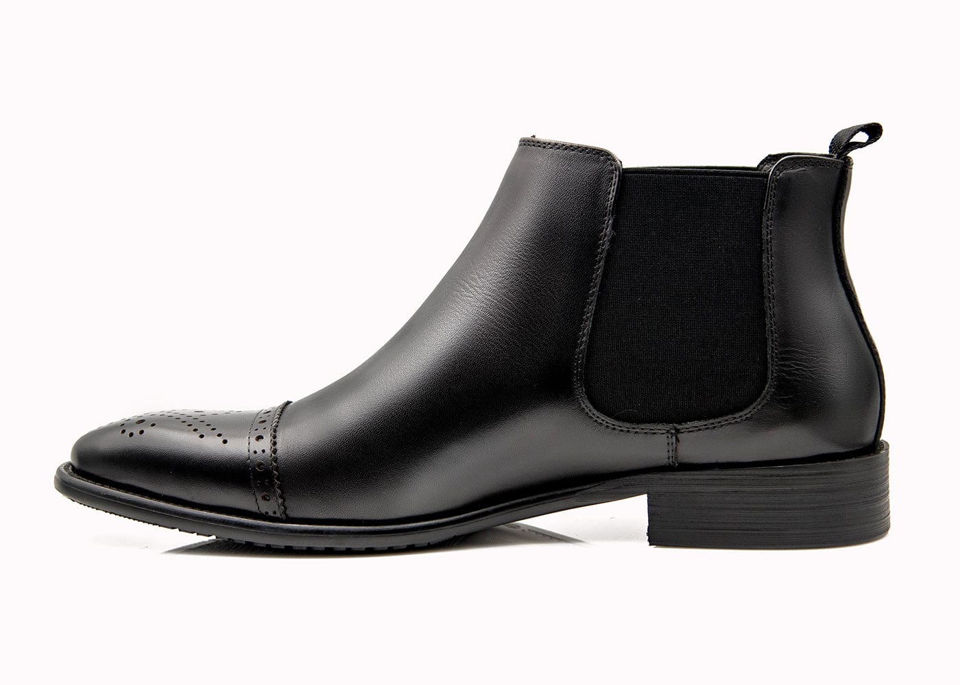 Ferrami Black Chelsea Boots