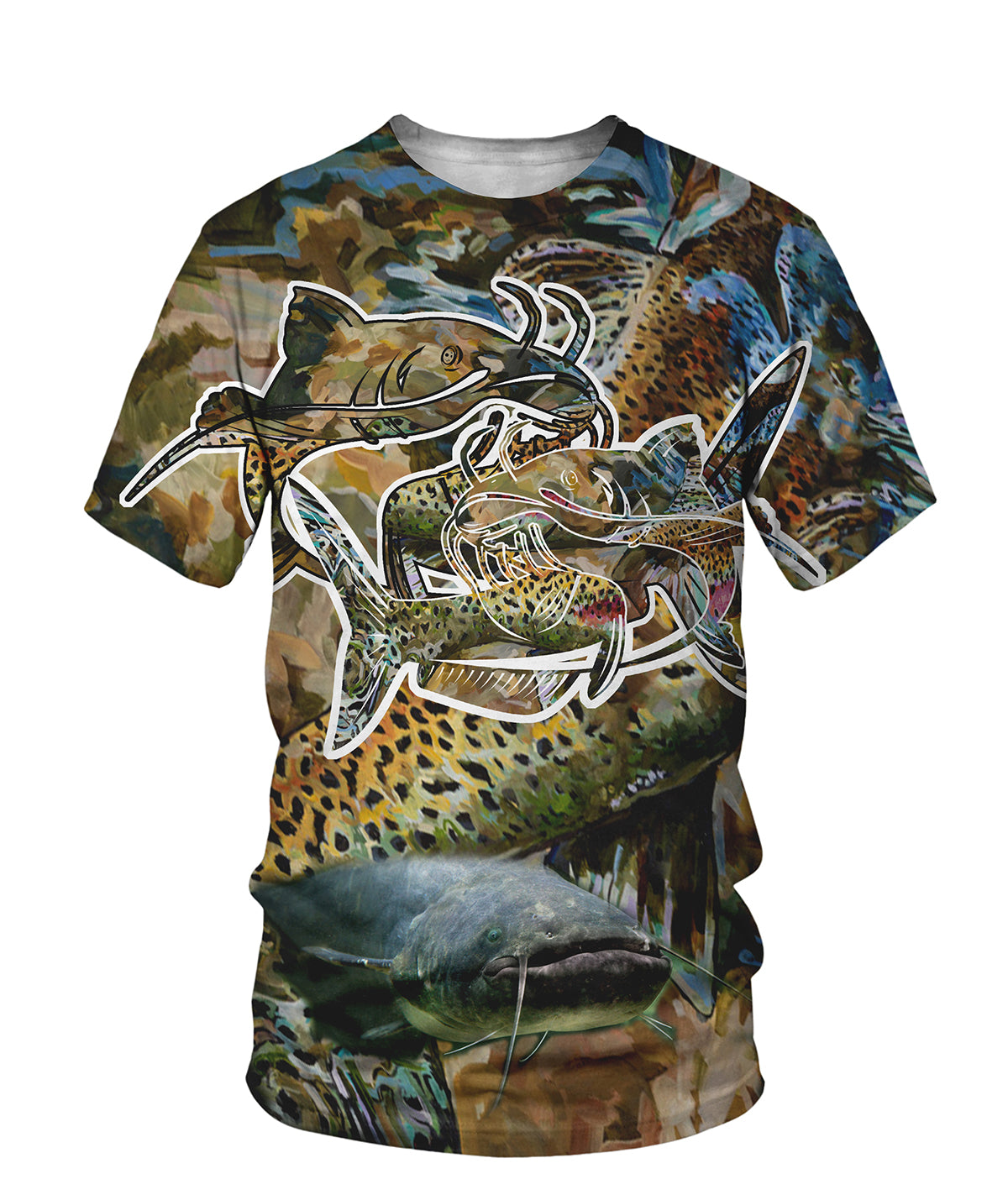 Fishing Catfish, Buoy Fishing, Fisherman T-shirt, Silure 3D Full Print - VEPESL001