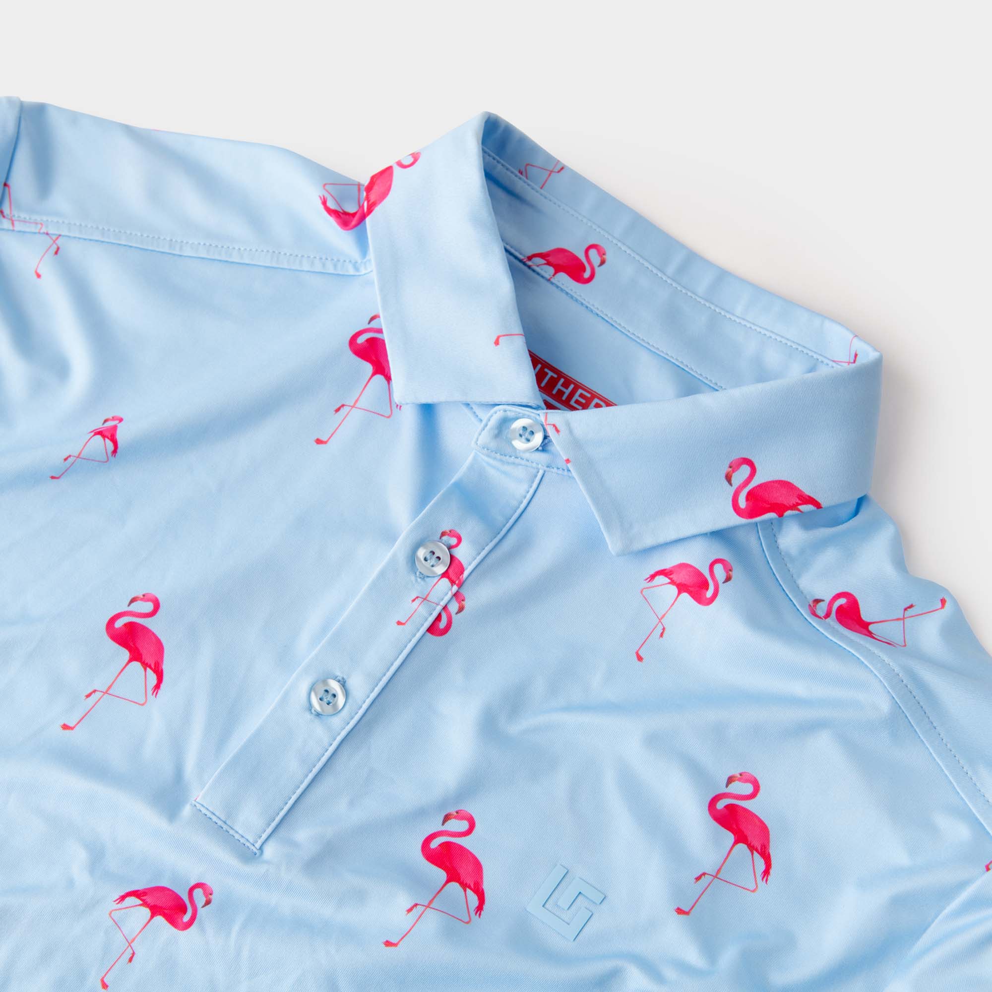 Flamingo Lake Polo Shirt