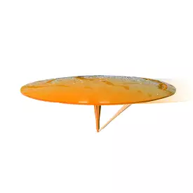 Flat orange tee marker