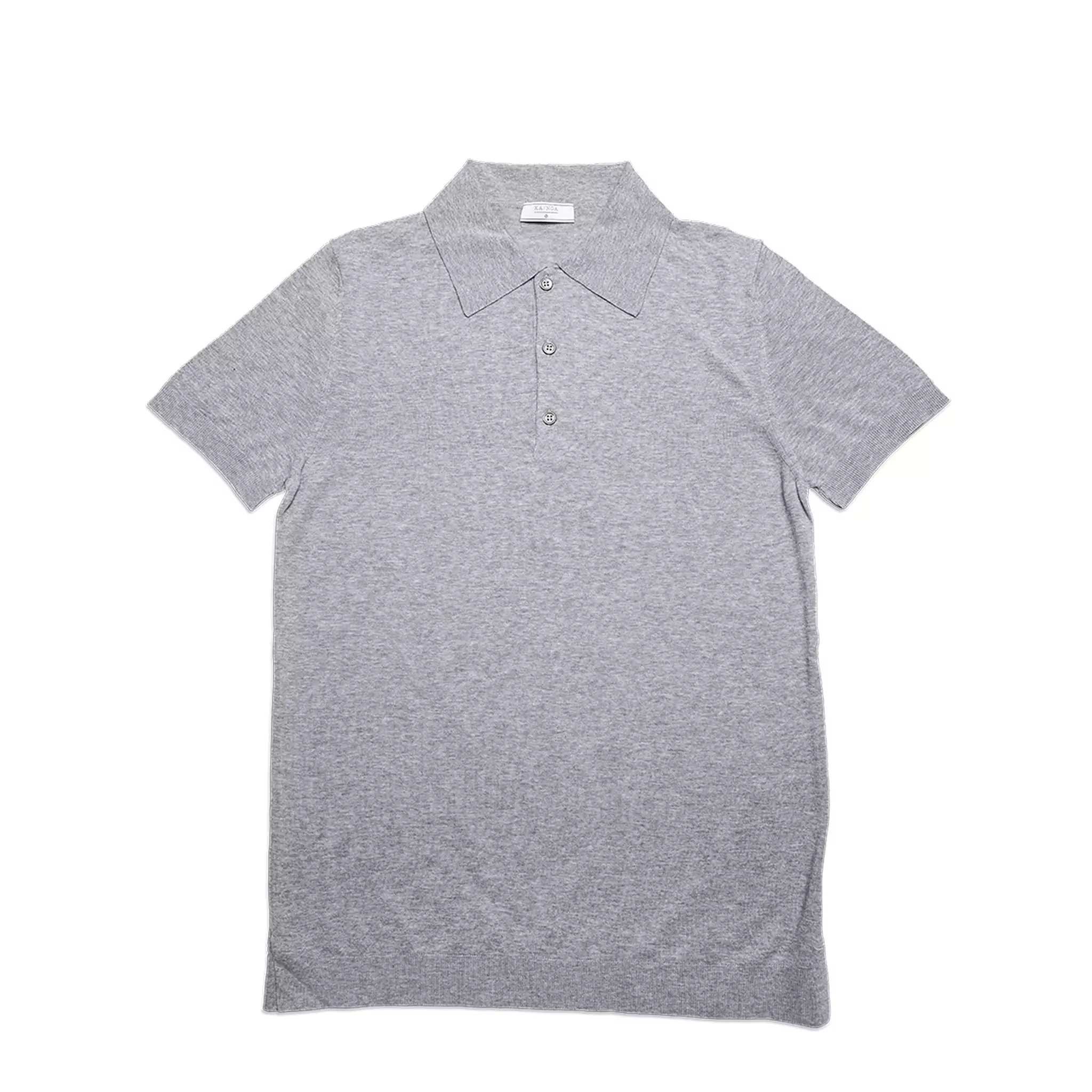 Florent knitted t-shirt, short-sleeved, Egyptian cotton, compact.