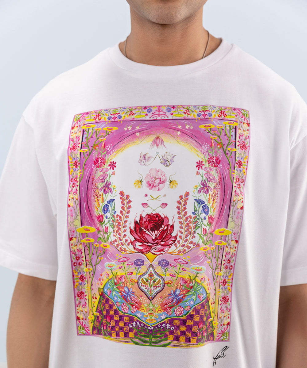 Flower Print T-Shirt