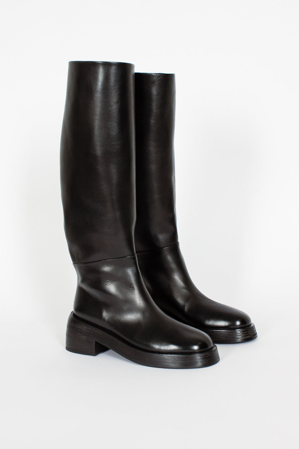 Fondello Black High Boots