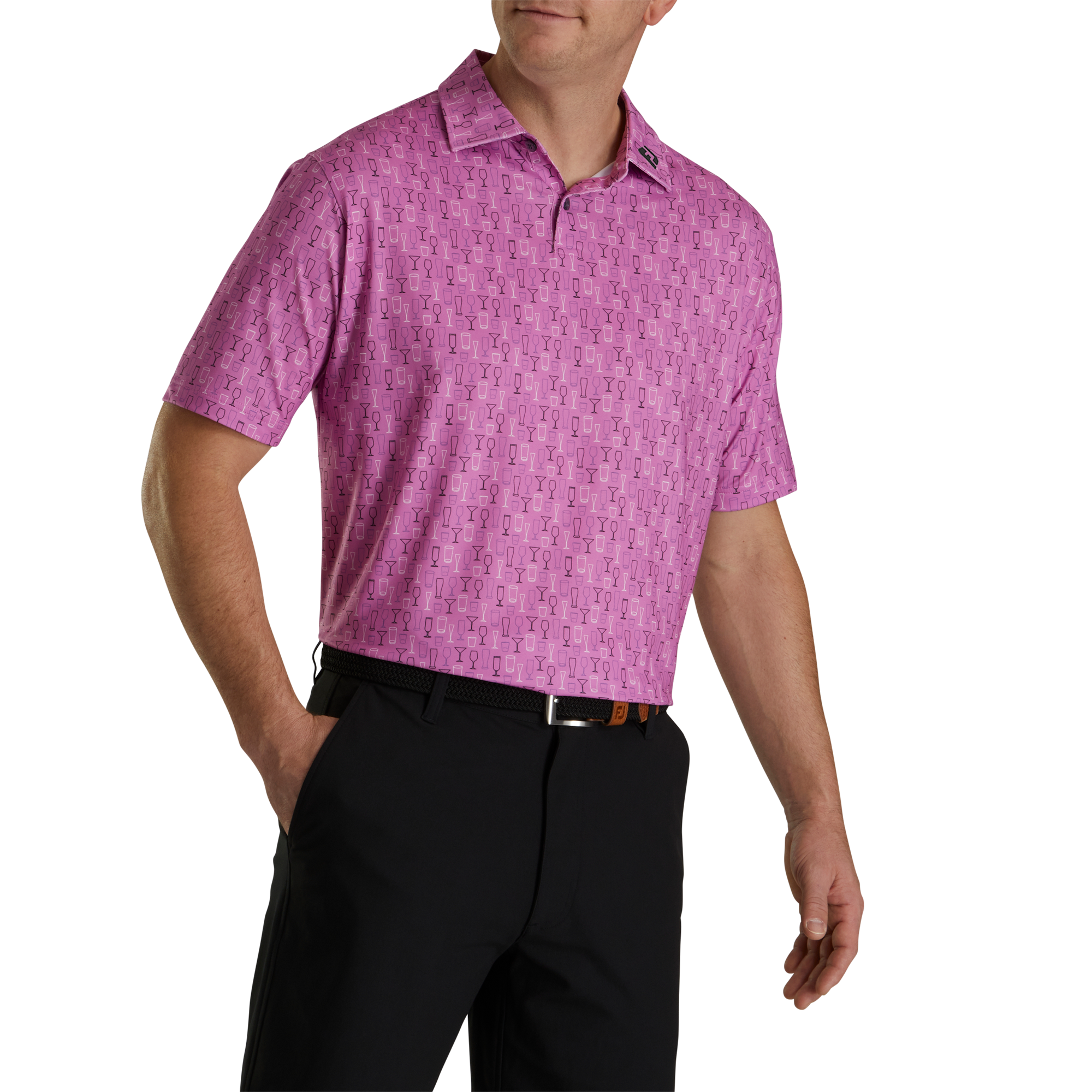 FootJoy 2023 Glass Print Polo