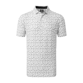 FootJoy '23 Travel Print Polo - Print Polo - Travel Polo - FootJoy Travel Polo