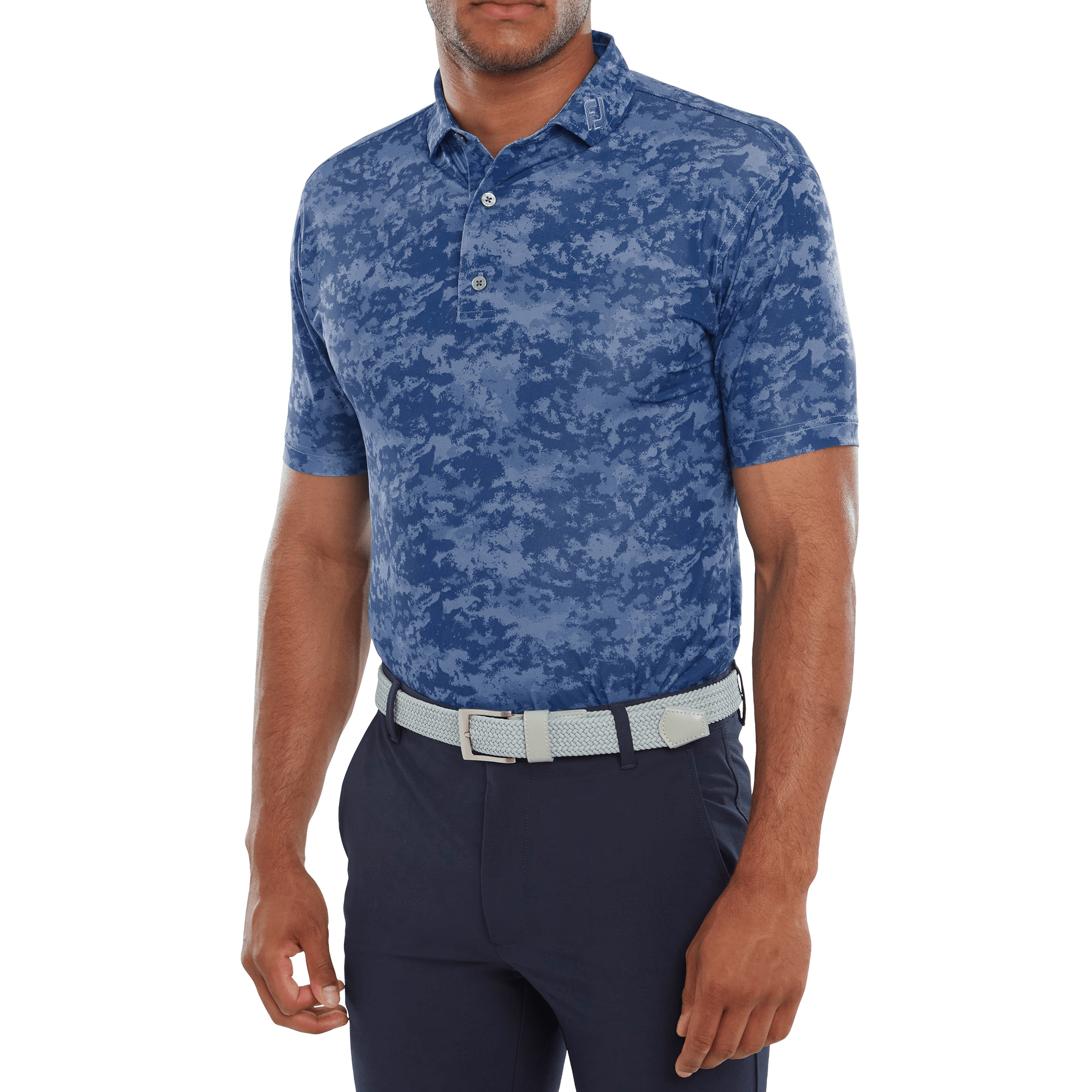 FootJoy Cloud Camo Lisle Polo-shirt.