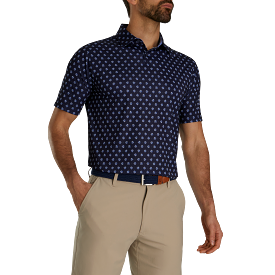 FootJoy Foulard Lisle Polo - Self Collar