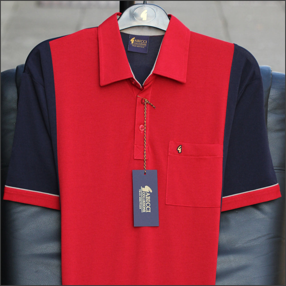 Gabicci Red Navy T-Shirt