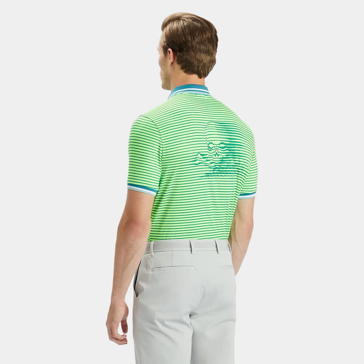 G/Fore Skull & T's Polo Shirt | 3D Banded Sleeve | Tech Jersey