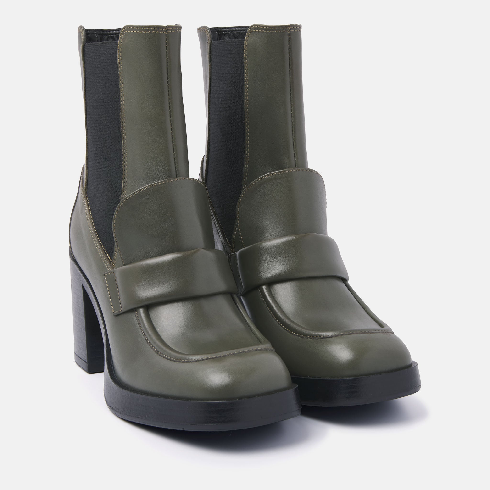 Green Chelsea Boots 55.094