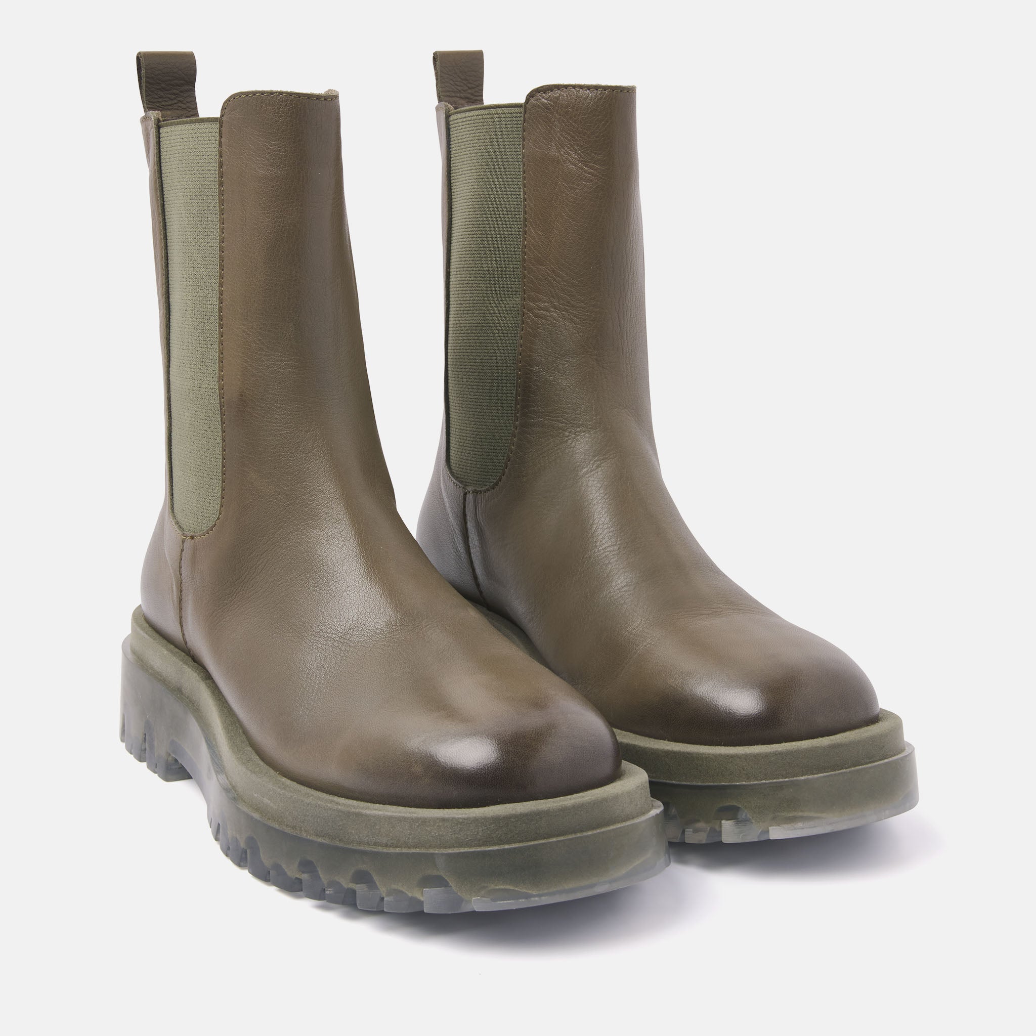 Green Chelsea boots - 67.071 Dames footwear