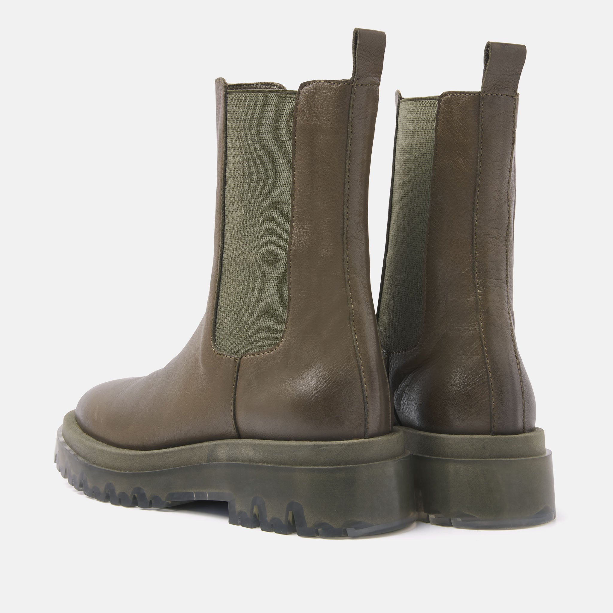 Green Chelsea boots - 67.071 Dames footwear