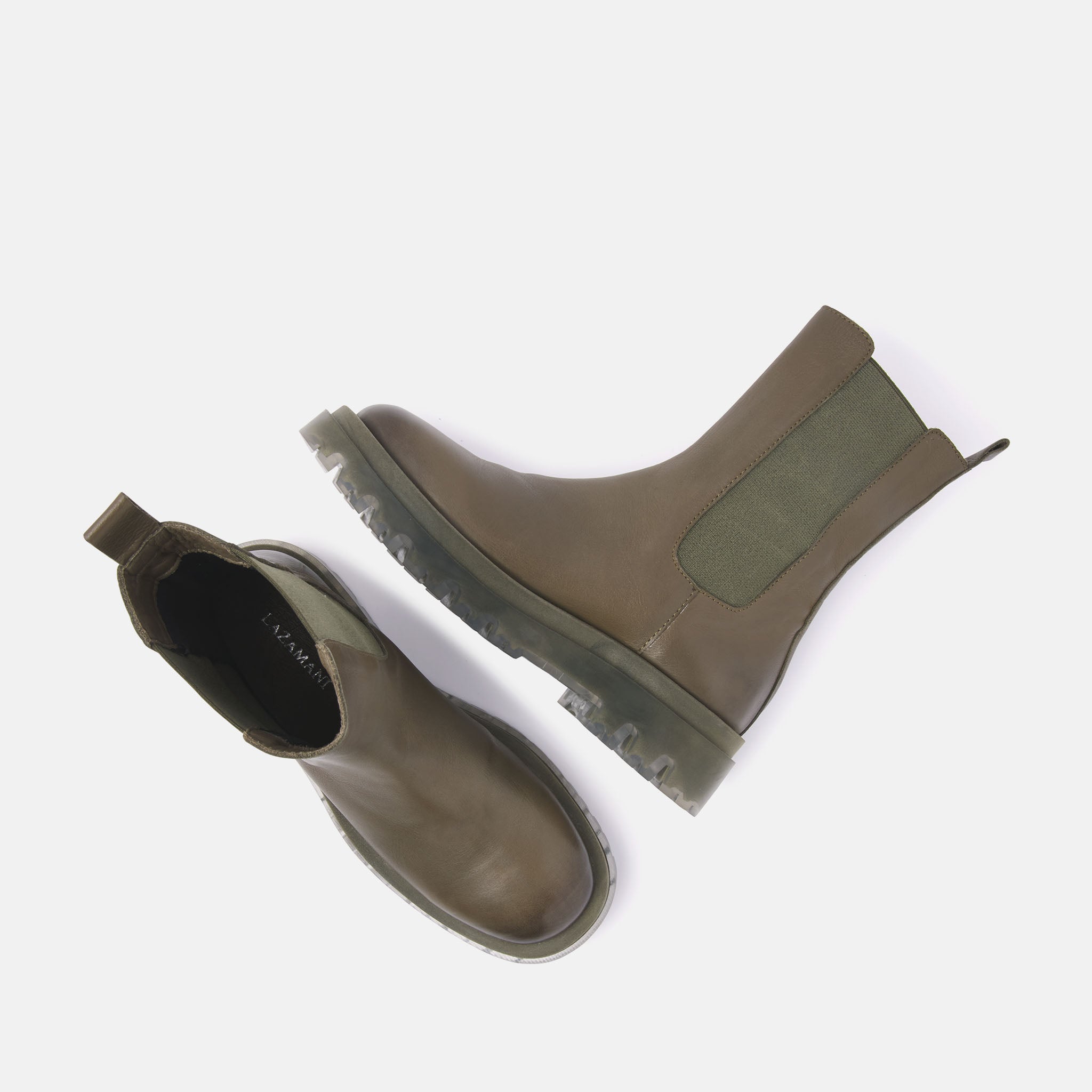 Green Chelsea boots - 67.071 Dames footwear