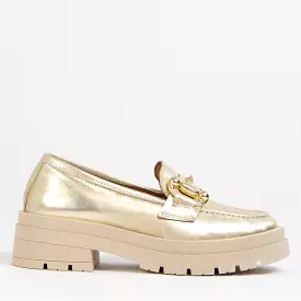 Hailey Metallic Gold Shoes