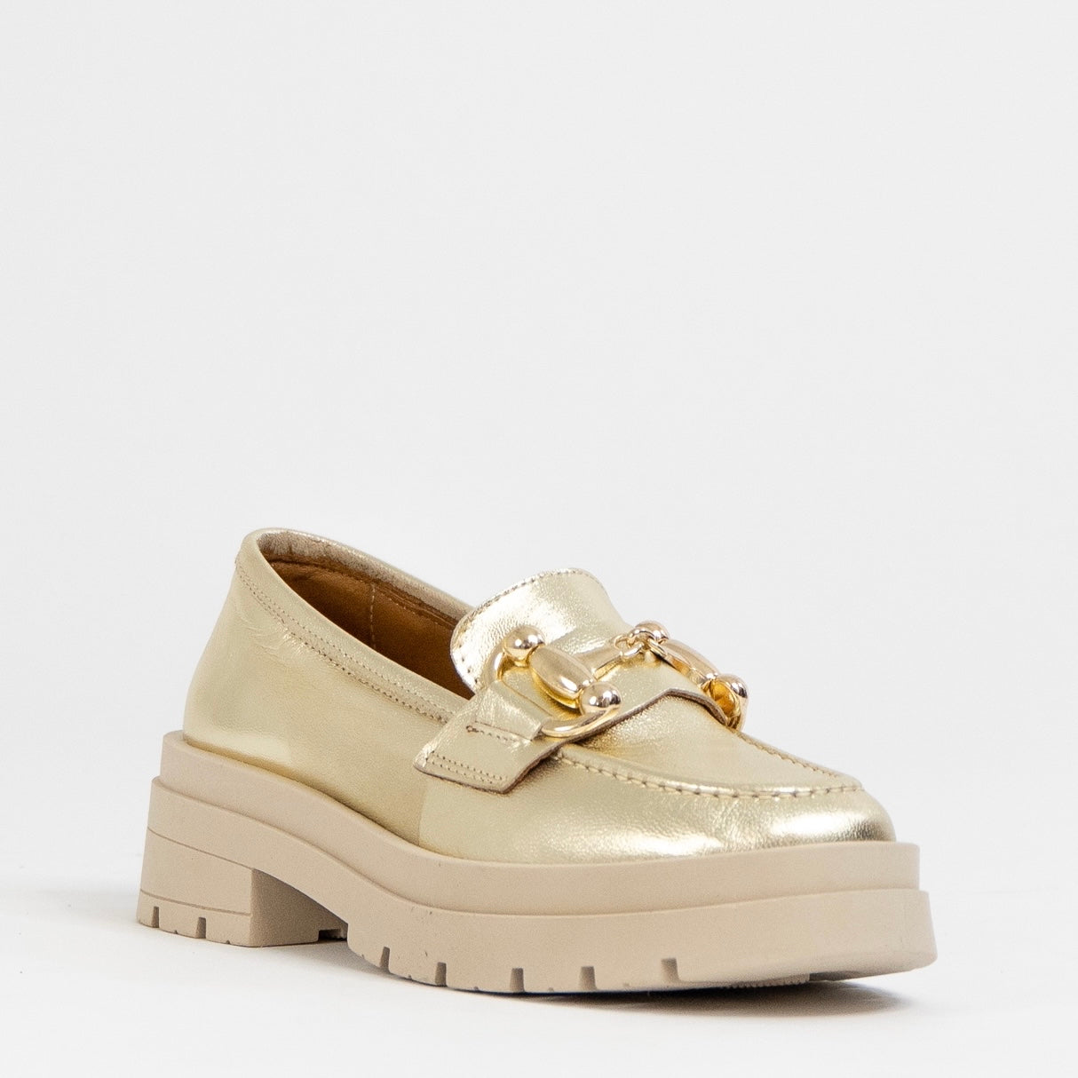 Hailey Metallic Gold Shoes