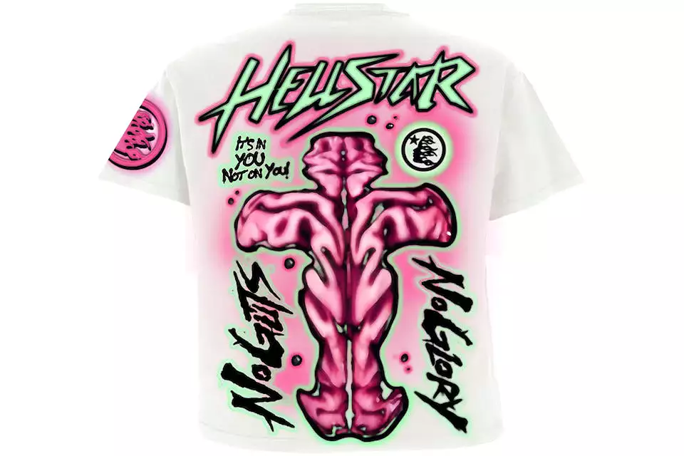 Hellstar No Guts No Glory Shirt White