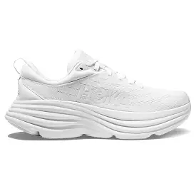 Hoka Bondi 8 Women's Running Shoe - White