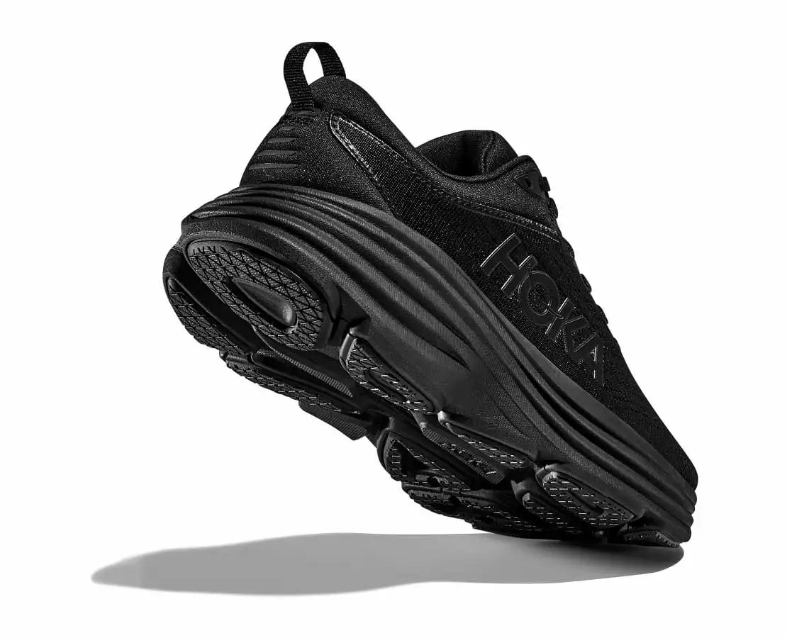 Hoka Men's Bondi 8 - Black/Black BBLC 1123202