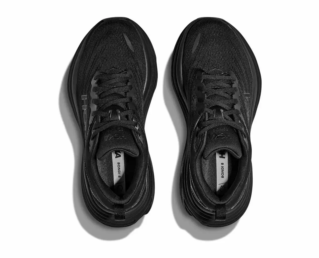 Hoka Men's Bondi 8 - Black/Black BBLC 1123202