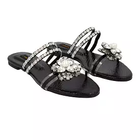 Irina Flats Black Snake - Google SEO