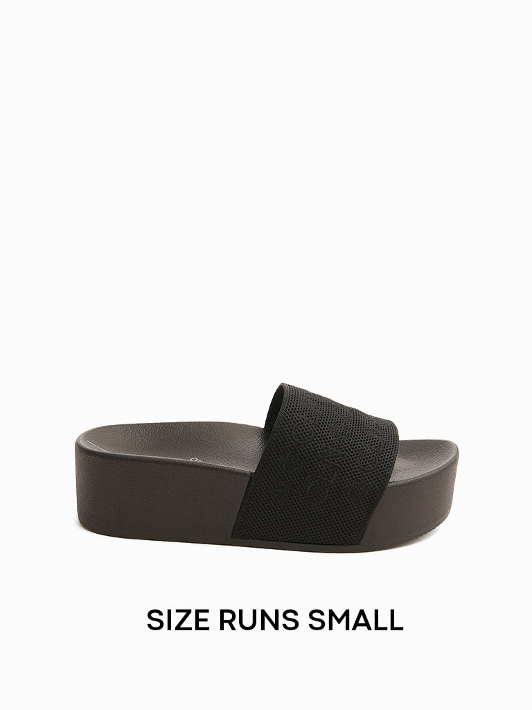 Jace Flatform Slides - P999 each; Any 2 for P1299.