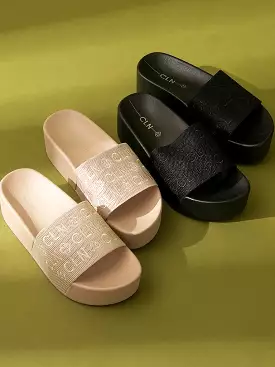 Jace Flatform Slides - P999 each; Any 2 for P1299.