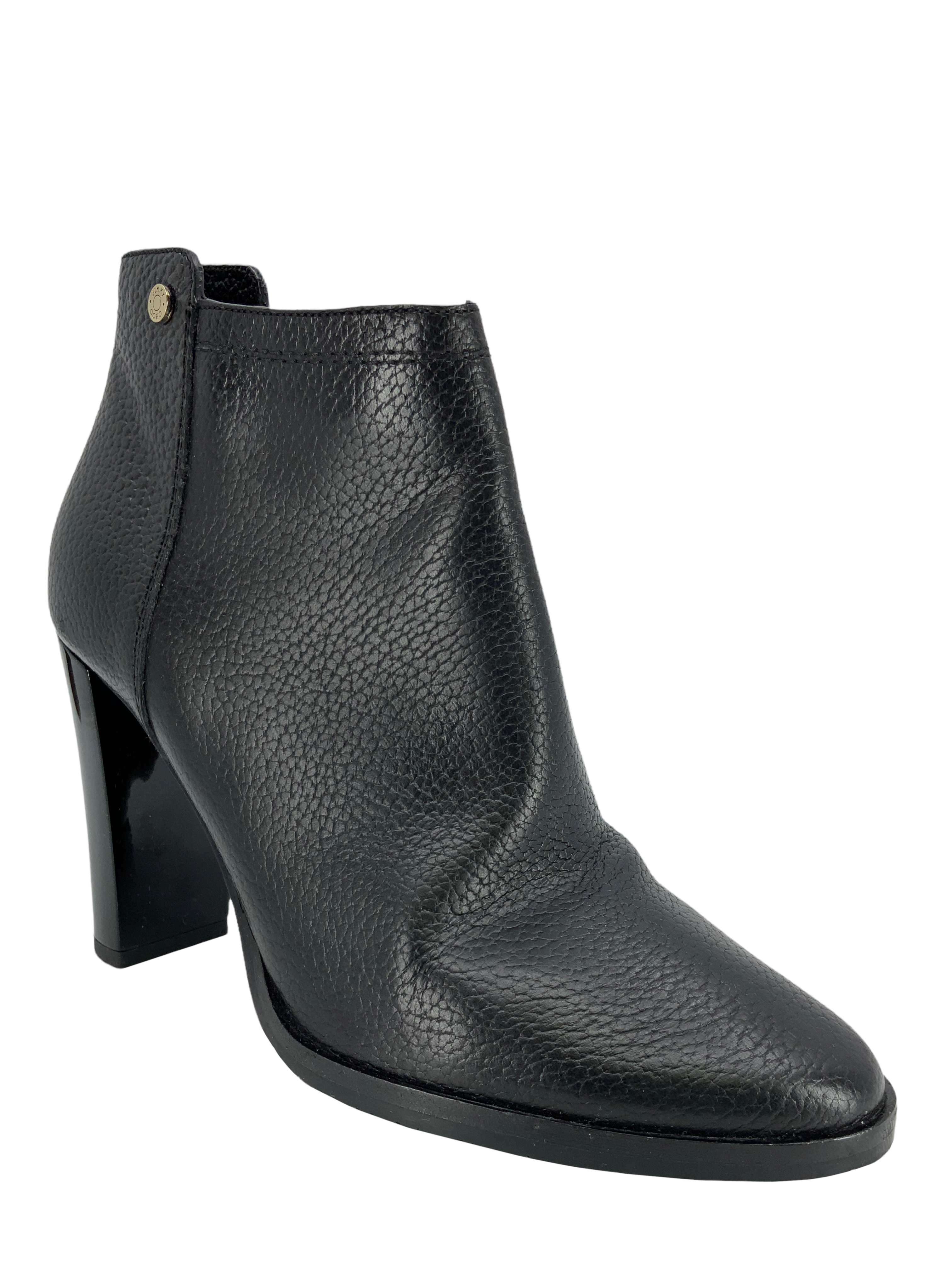 Jimmy Choo Hart 95 Leather Ankle Boots - Size 6