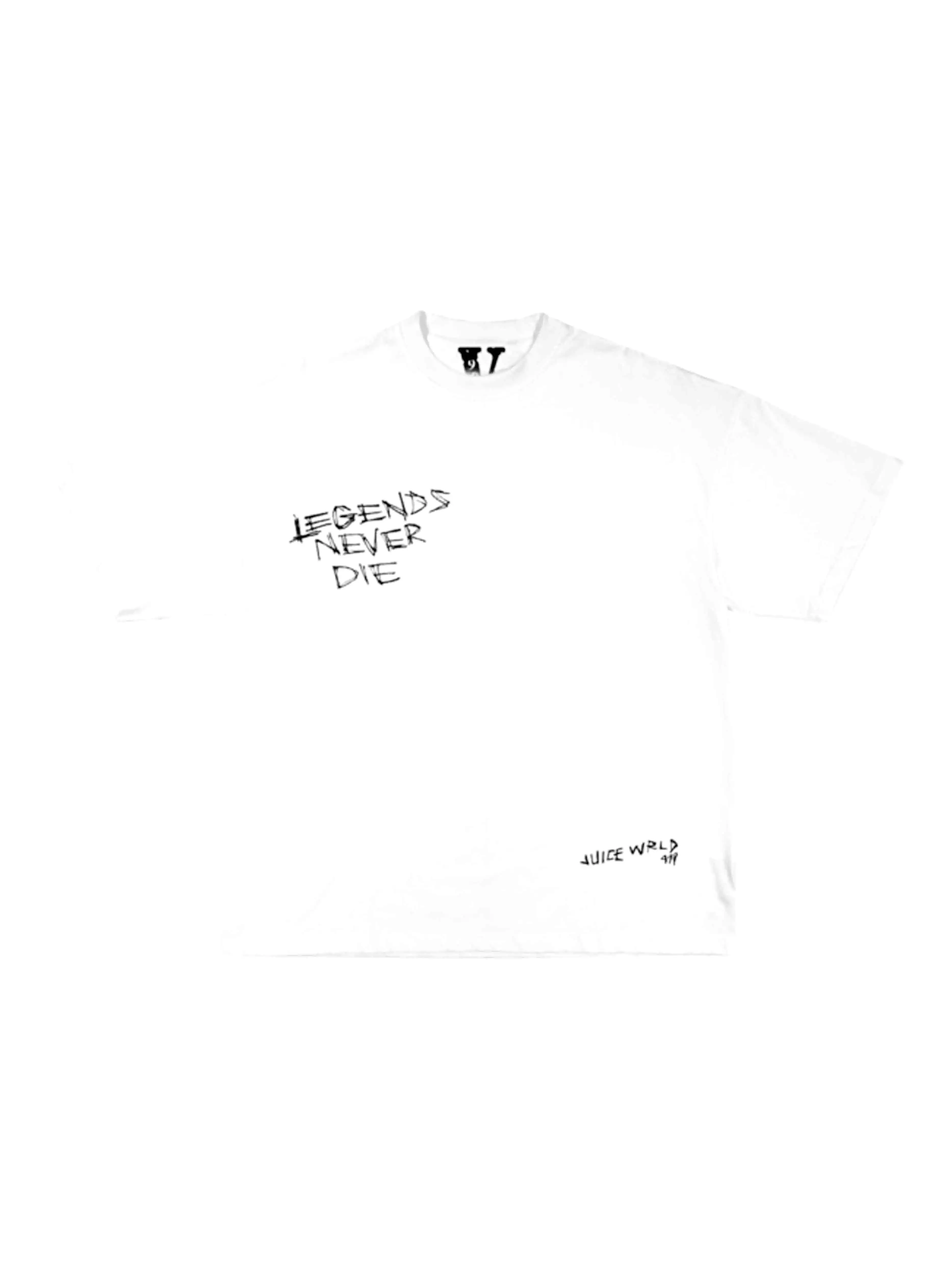 Juice Wrld Vlone Legends Never Die T-Shirt - White SS20