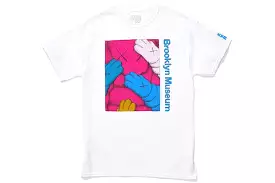 KAWS Brooklyn Museum URGE T-shirt White/Magenta - Buy Now