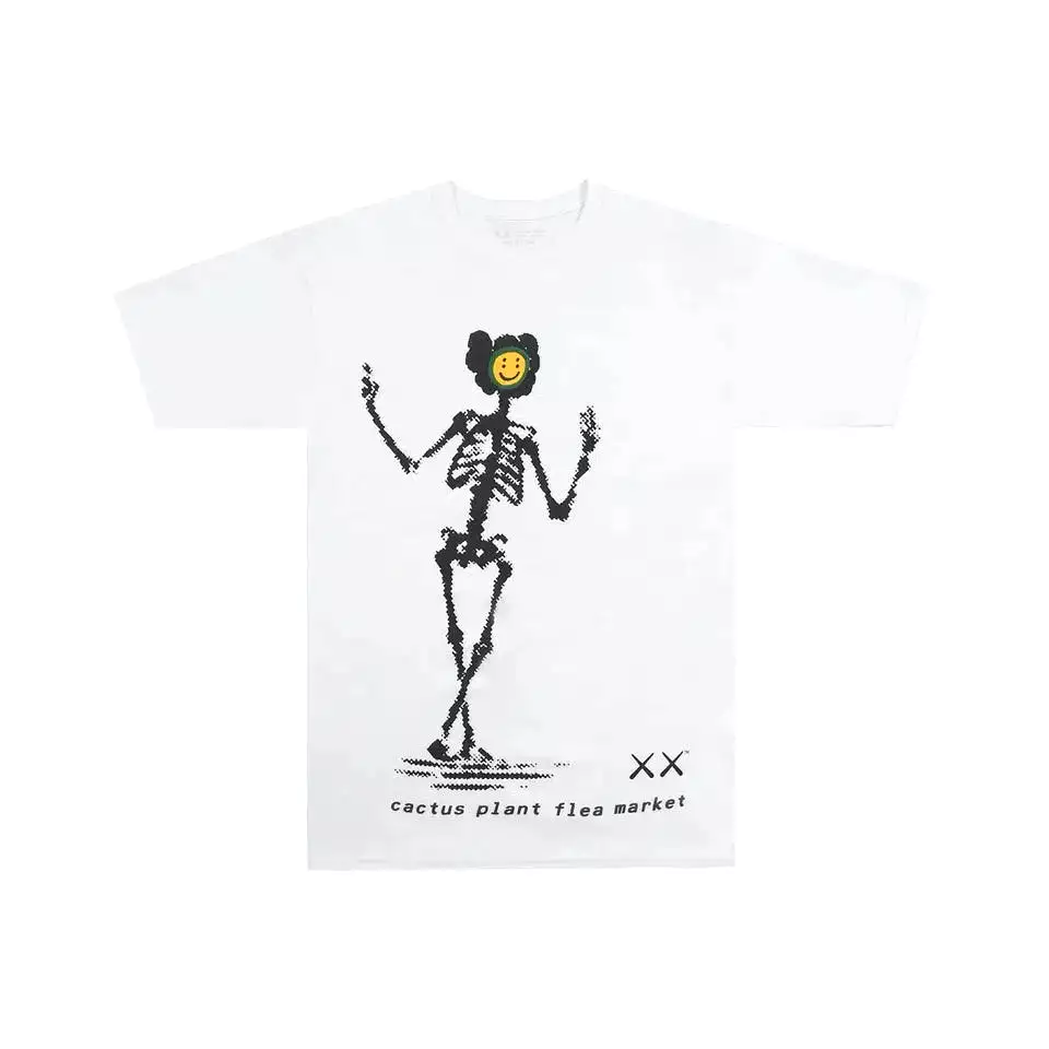 KAWS x Cactus Plant Flea Market tee white