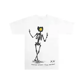 KAWS x Cactus Plant Flea Market tee white