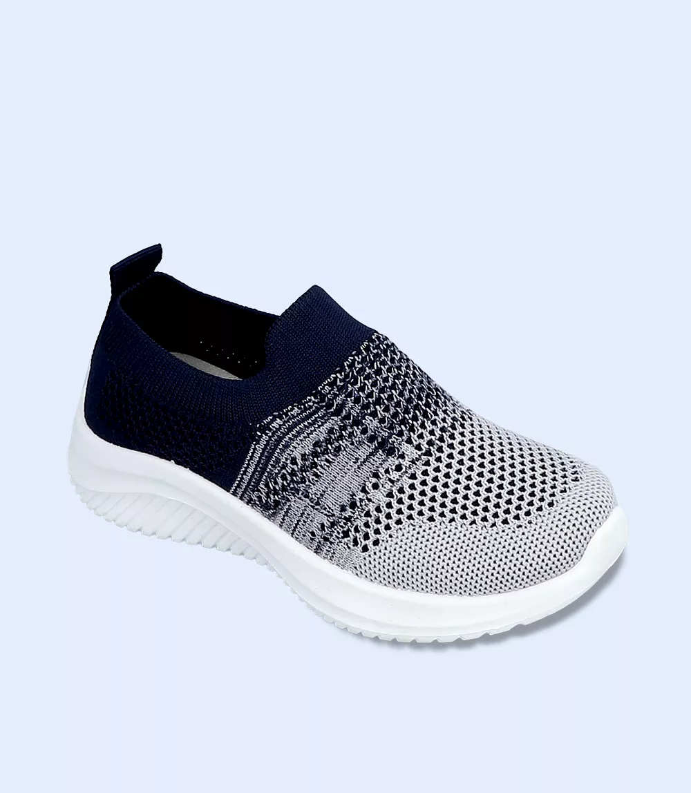 KB0136-NAVY-Boys Casual Sneakers: Navy Boys Sneakers