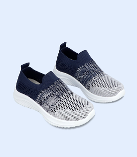 KB0136-NAVY-Boys Casual Sneakers: Navy Boys Sneakers