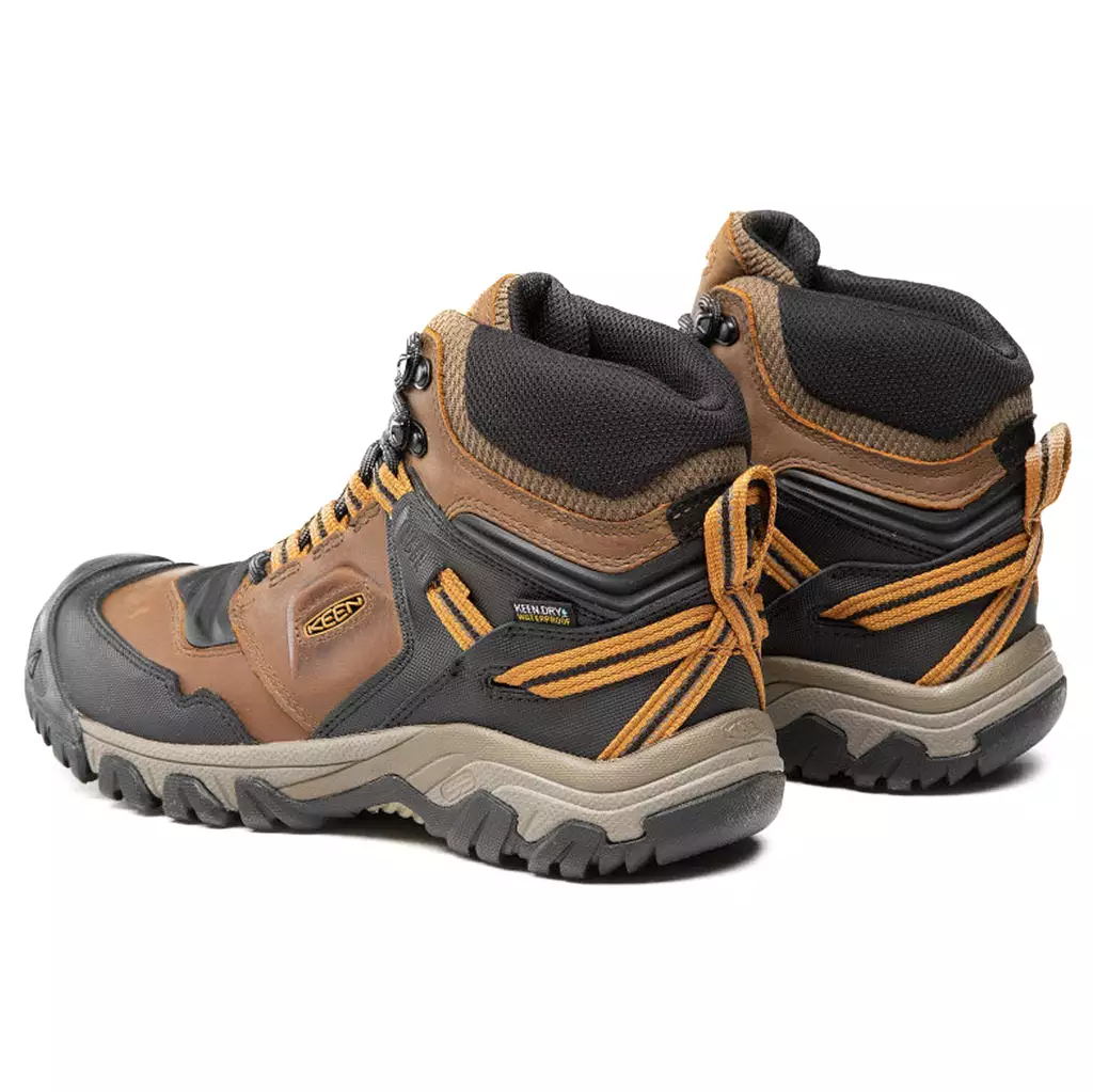 Keen Ridge Flex Mid Lace-Up Ankle Outdoor Hiking Boots - UK 8.5