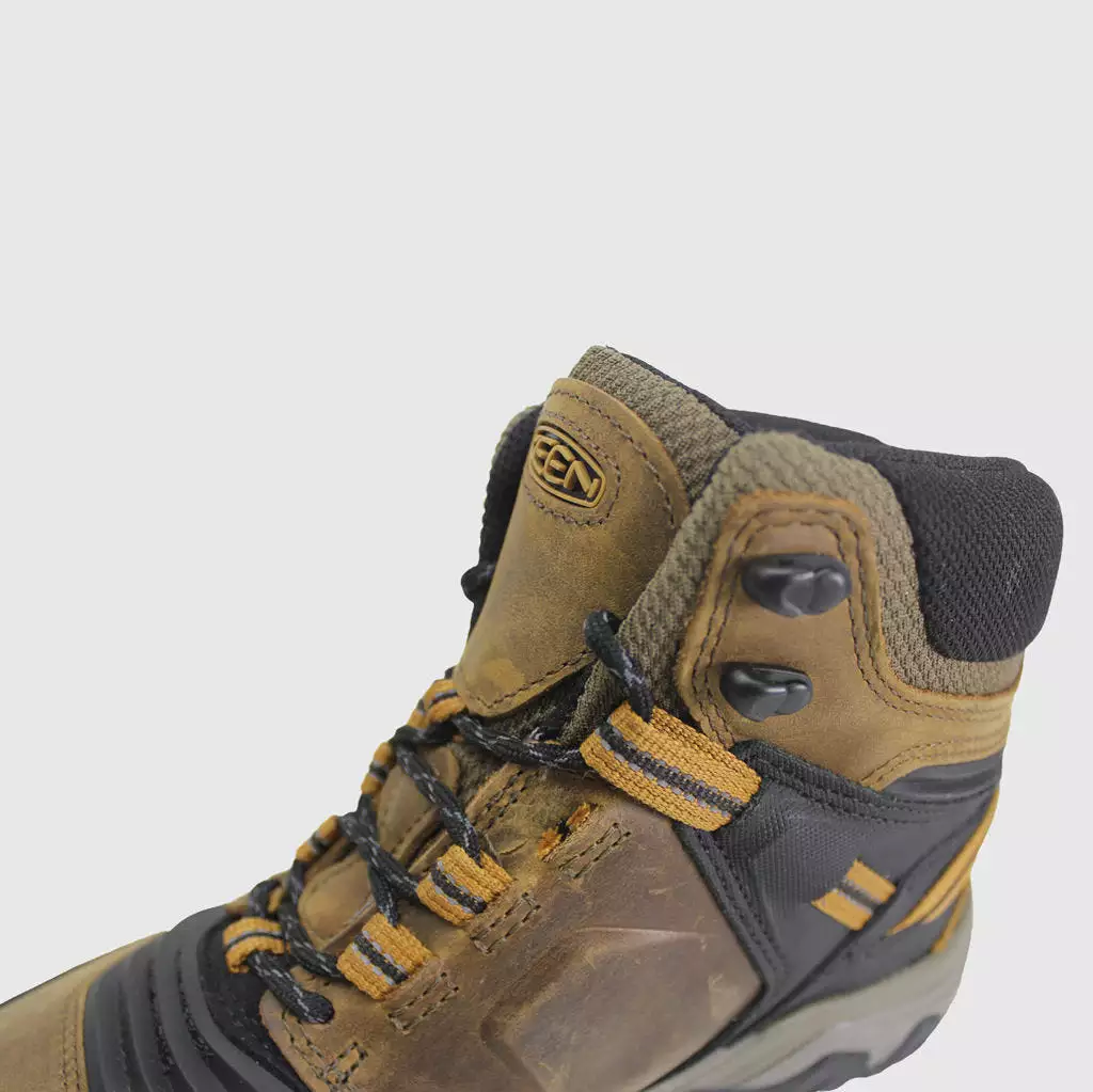 Keen Ridge Flex Mid Lace-Up Ankle Outdoor Hiking Boots - UK 8.5