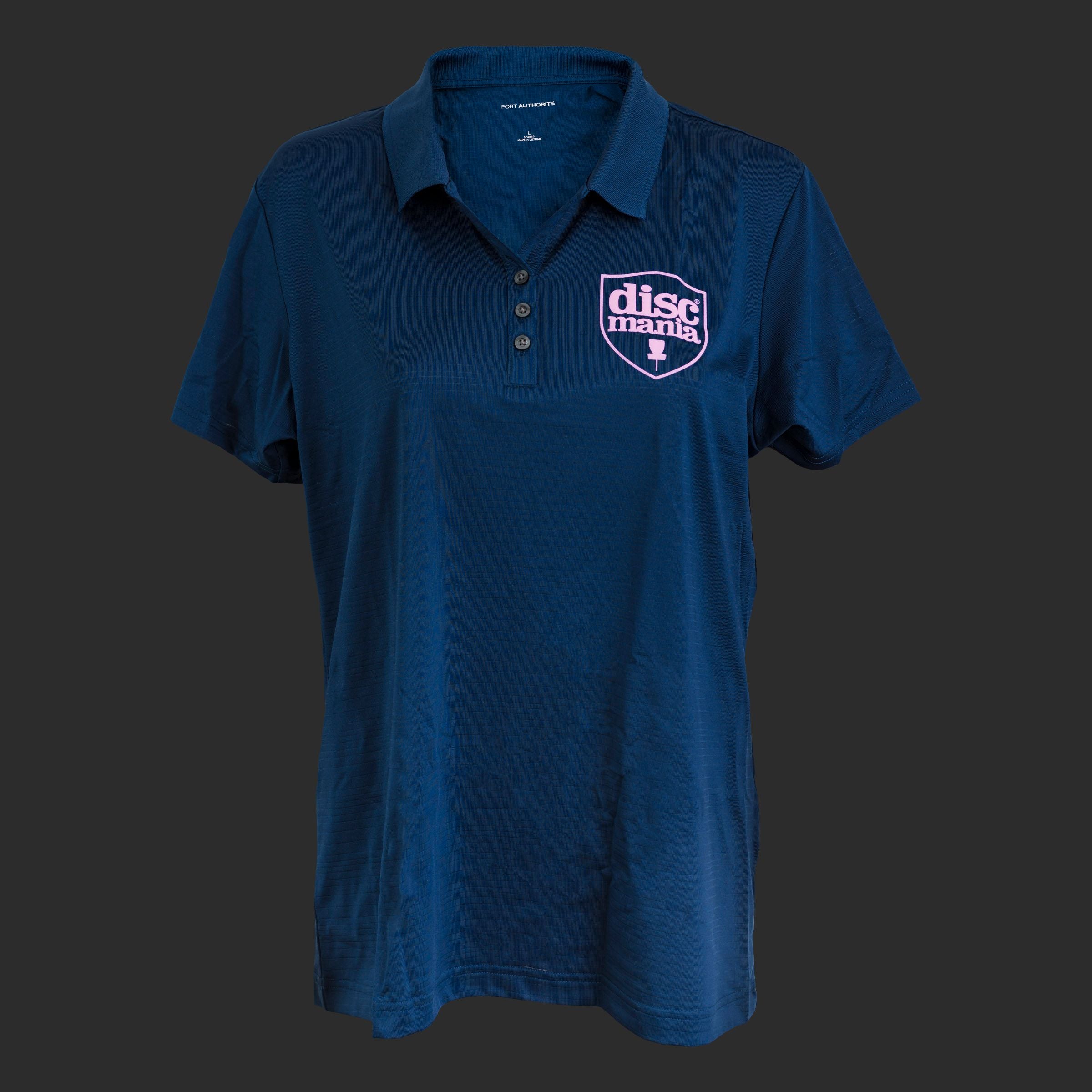 Ladies Stretch Polo with Shield Logo - Eclipse Design