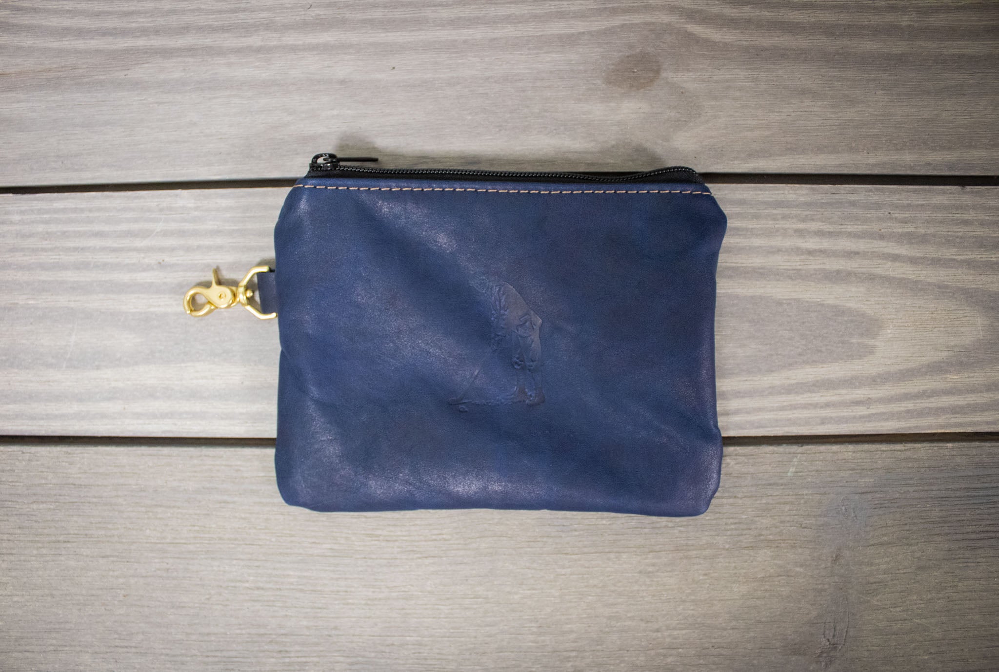 Leather Golf Tee Pouch