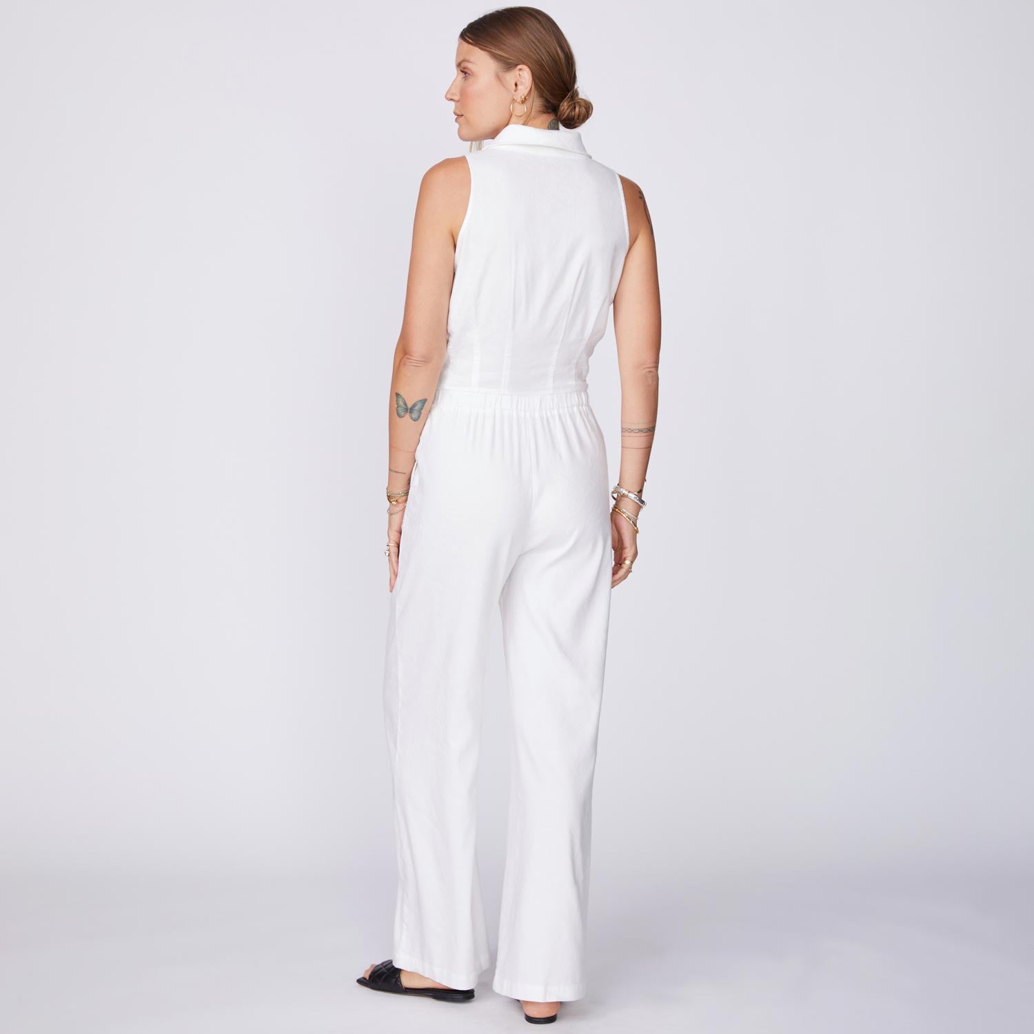 Linen Halter Jumpsuit