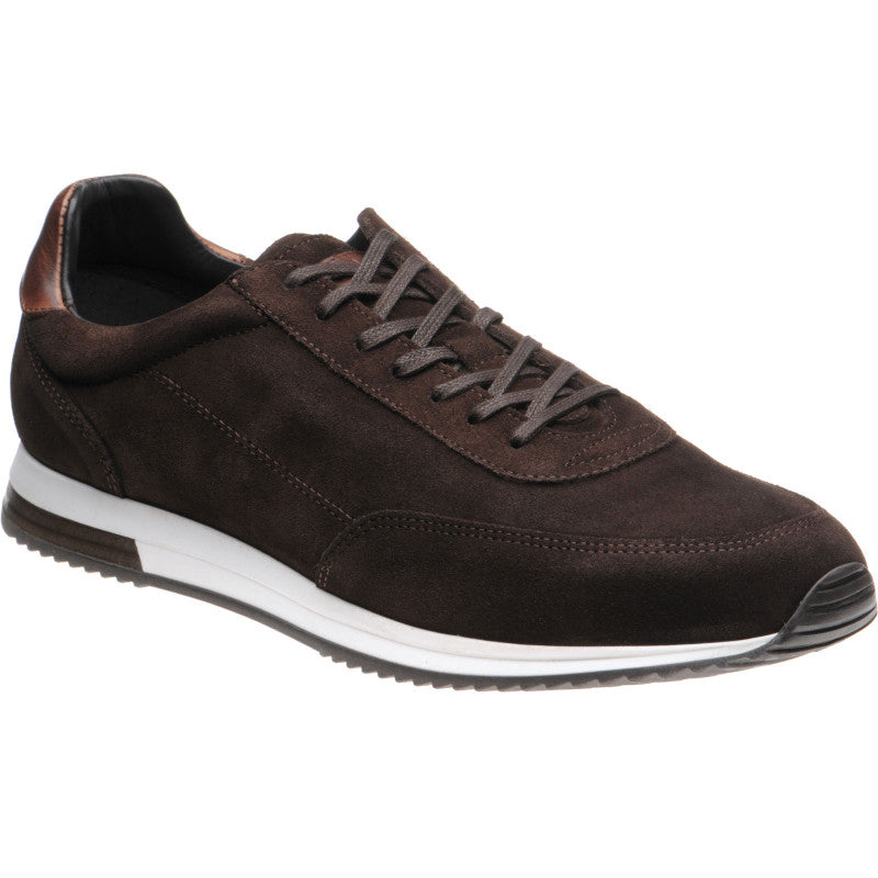 LOAKE Bannister - Dark Brown Suede Leather Sneakers