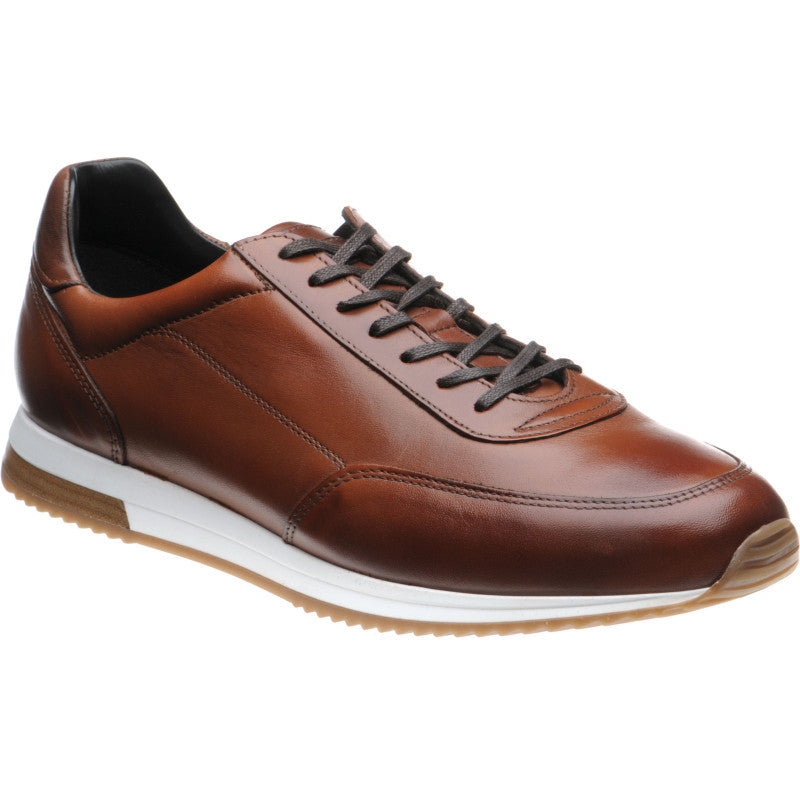 Loake Bannister Men's Leather Sneakers - Cedar