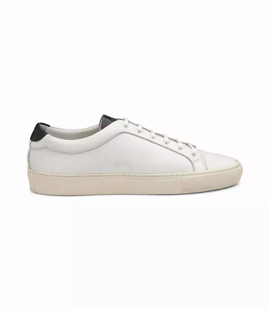 Loake Dash Leather Sneakers - White