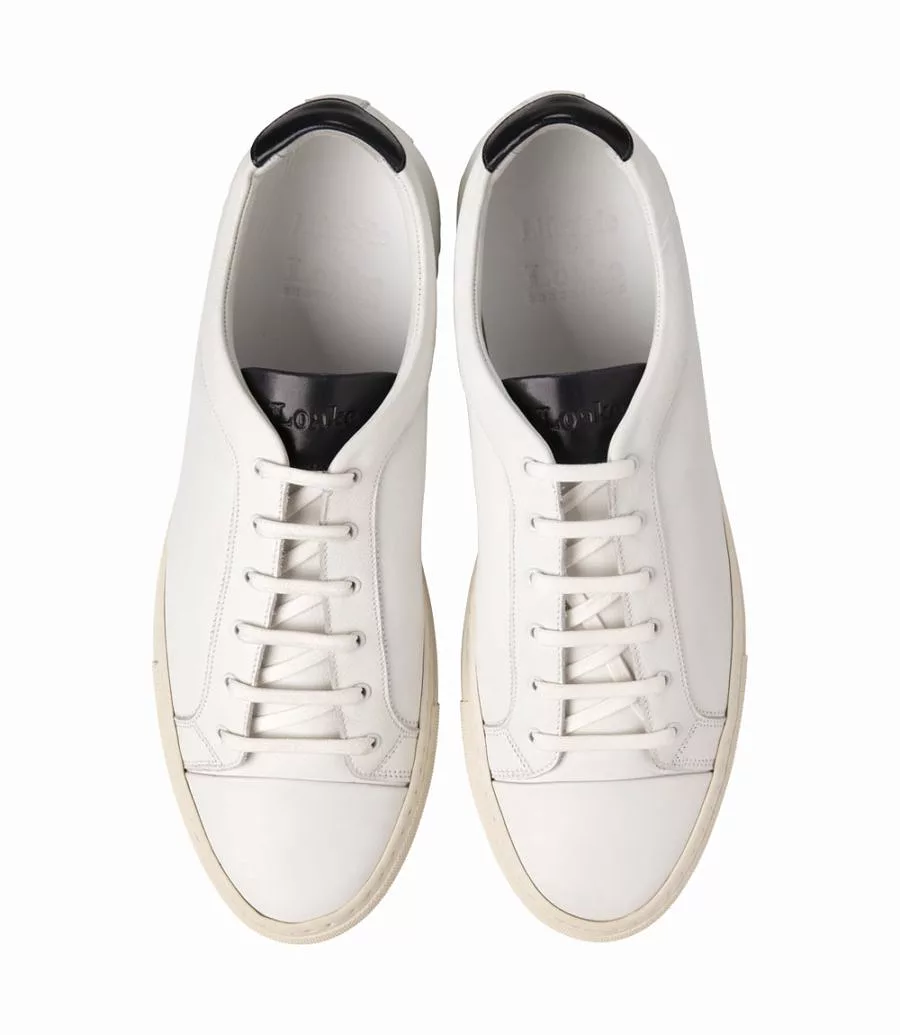 Loake Dash Leather Sneakers - White